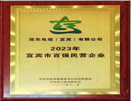 2023宜賓市百強(qiáng)民營企業(yè)